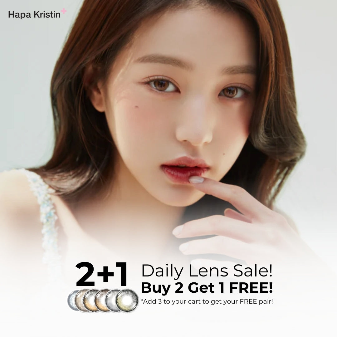 2+1 sale on Daily lenses