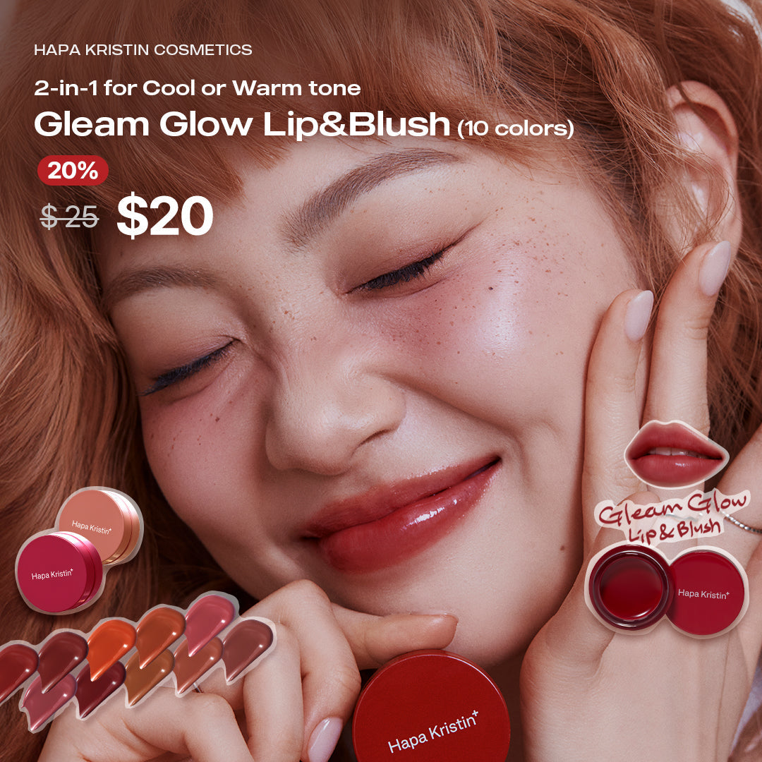 Hapa Gleam Glow Lip & Blush Get Free Gift or 20% OFF?