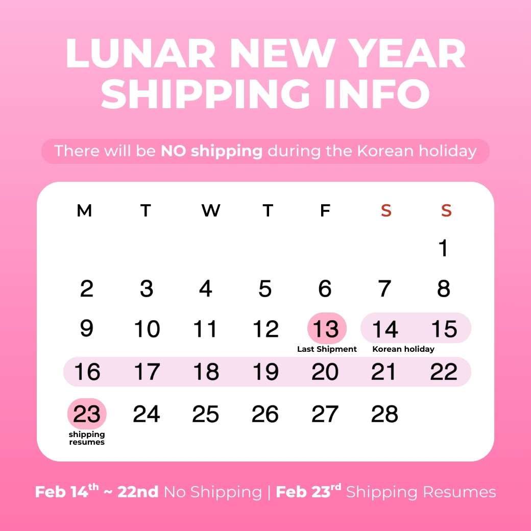 Lunar New Year Notice