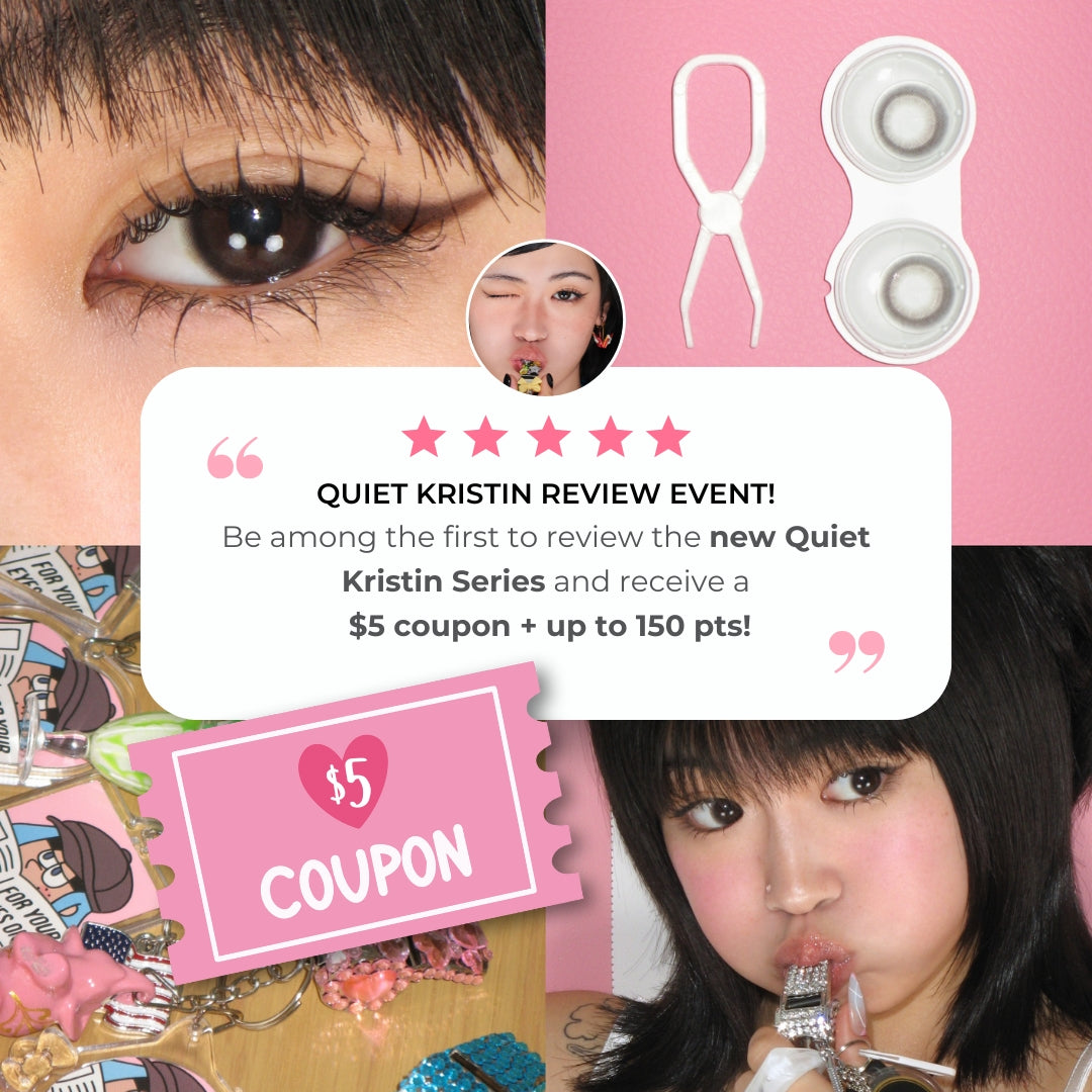 Review Event $5 Coupon : Quiet Kristin