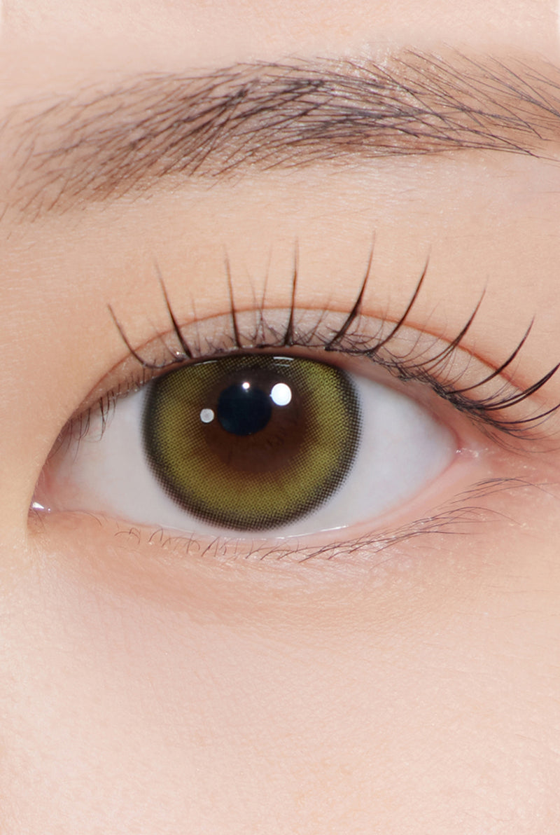 Cosmo Kristin 1Day - Olive (2pcs) eye close up