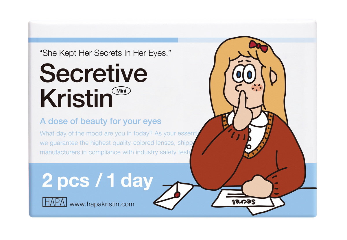 Secretive Kristin 1Day - Creme Brown (2pcs) | Hapa Kristin South-East ...