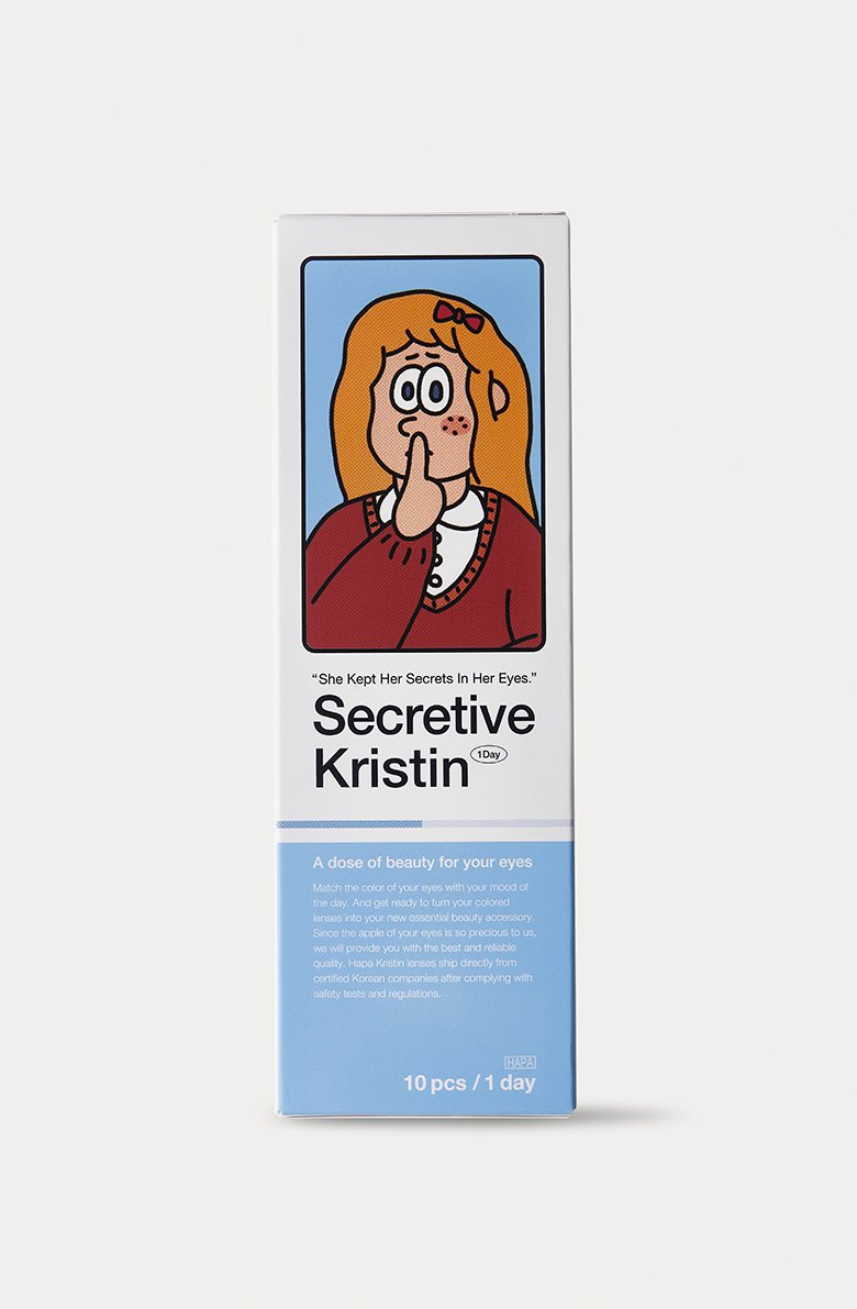 BEST SELLER COLOURED CONTACT LENS! Secretive Kristin HapaKristin | Hapa ...